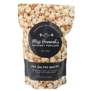 Miss Hannah's Sea Salted Brûlée Gourmet Popcorn